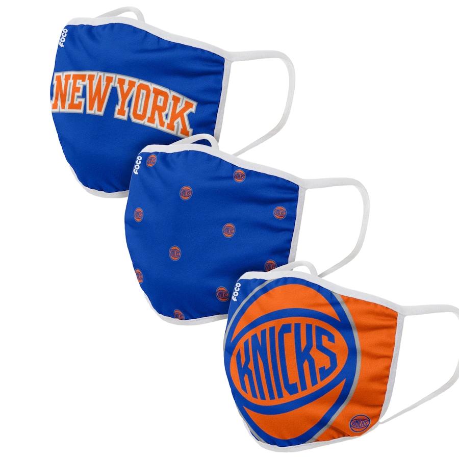 Adult New York Knicks 3Pack Dust mask with filter-0